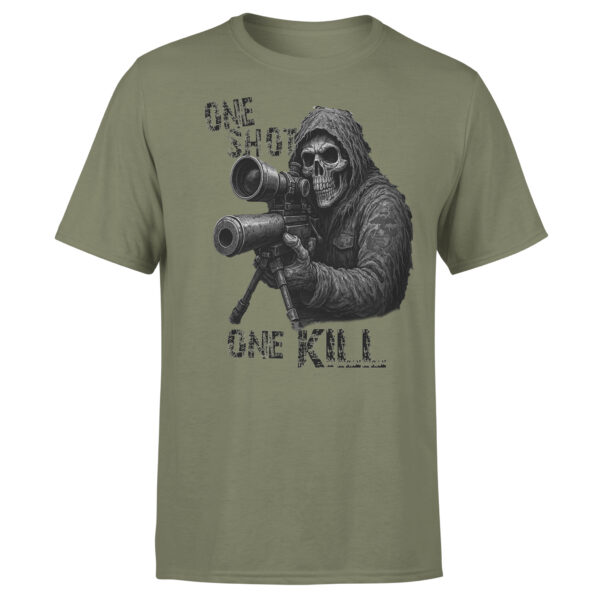 One Shot One Kill T-Shirt | Tactical Cotton Tee | MADE IN USA