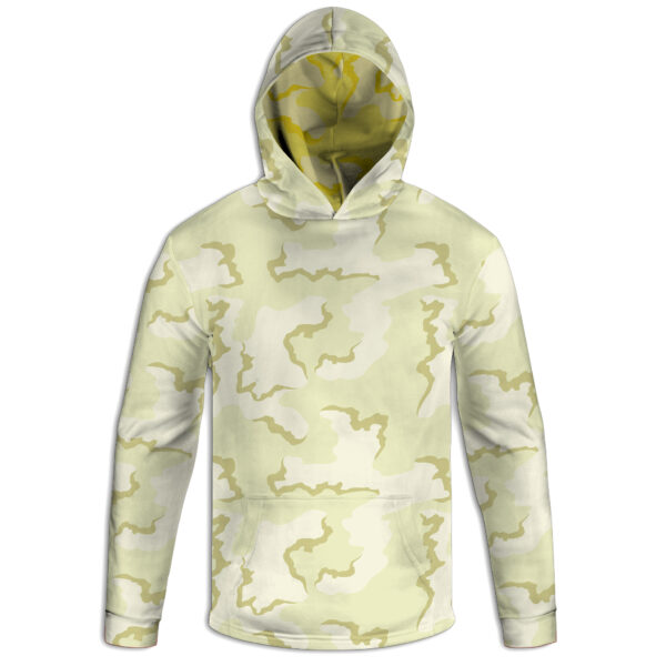 Desert Ghost Camo Hoodie — Made in USA Performance Pullover