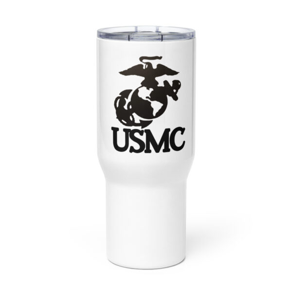 USMC EGA Travel mug with a handle