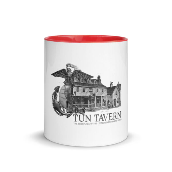Tun Tavern USMC Mug with Color Inside